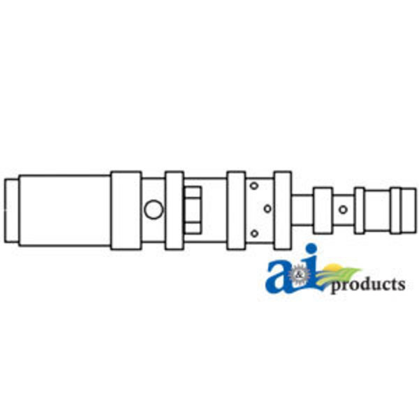 A & I Products Control Valve & Sleeve, Hydraulic Lift Cylinder (Blue) 3" x6.5" x1" A-C7NN488J